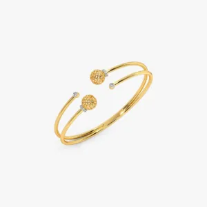 Blossom diamond bangle